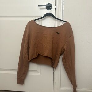 Brown vans sweatshirt